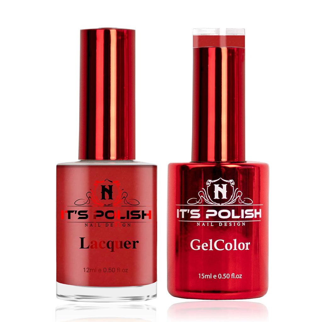 NotPolish Duo Gel + Matching Lacquer - OG 179 Red Lotus