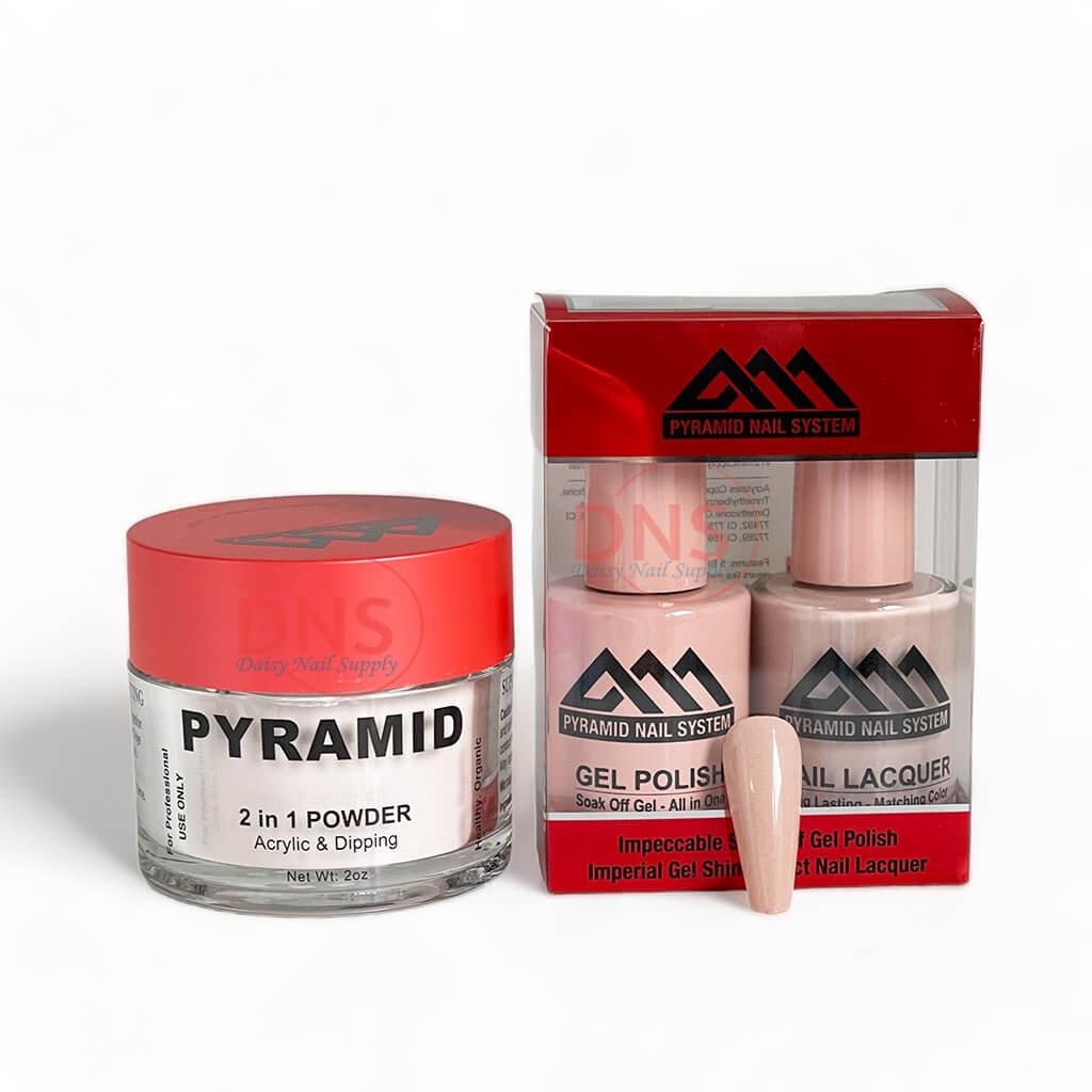 Pyramid Trio Gel + Lacquer + Dip Powder # 705
