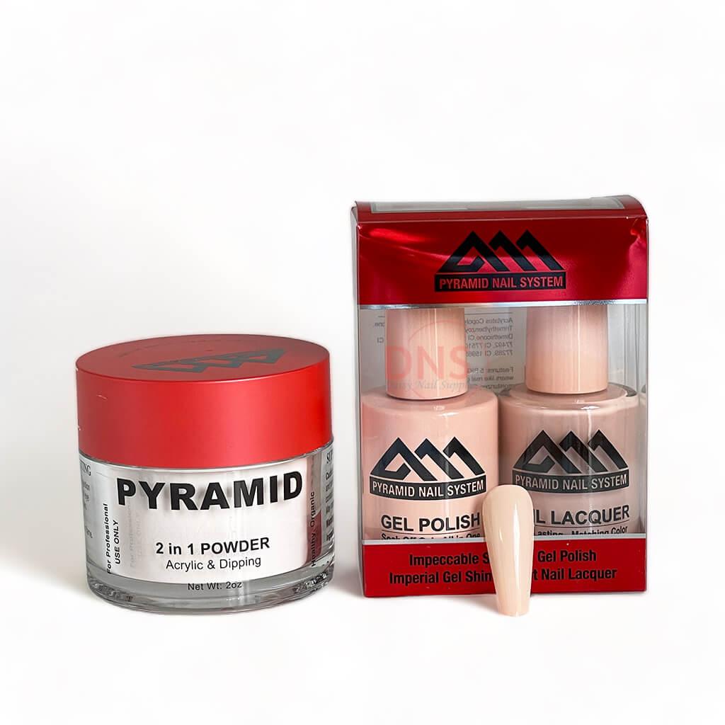Pyramid Trio Gel + Lacquer + Dip Powder # 708