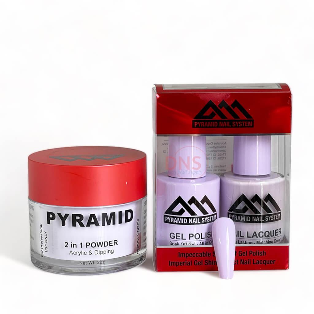 Pyramid Trio Gel + Lacquer + Dip Powder # 714