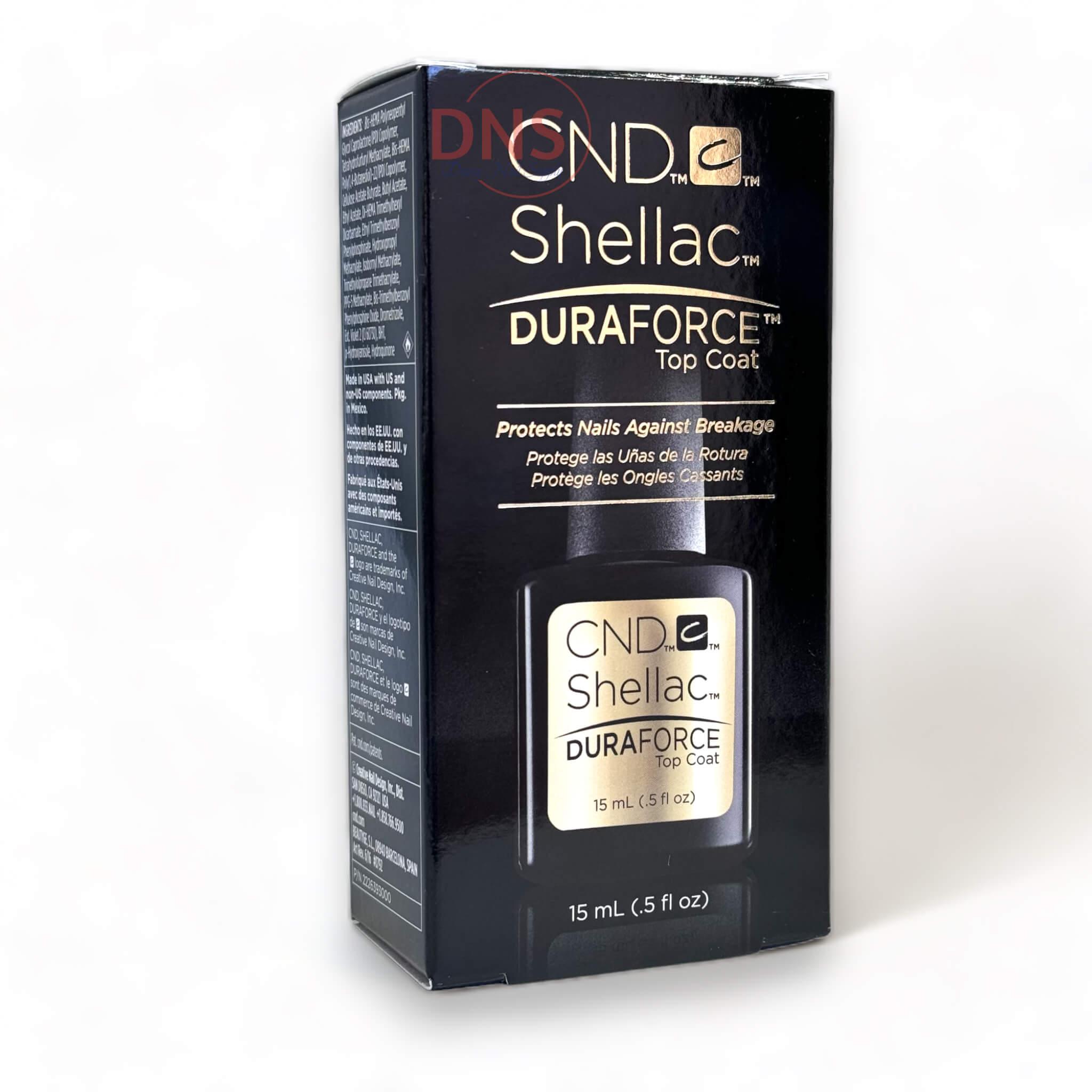 CND SHELLAC No Duraforce Top Coat 0.5 Fl oz