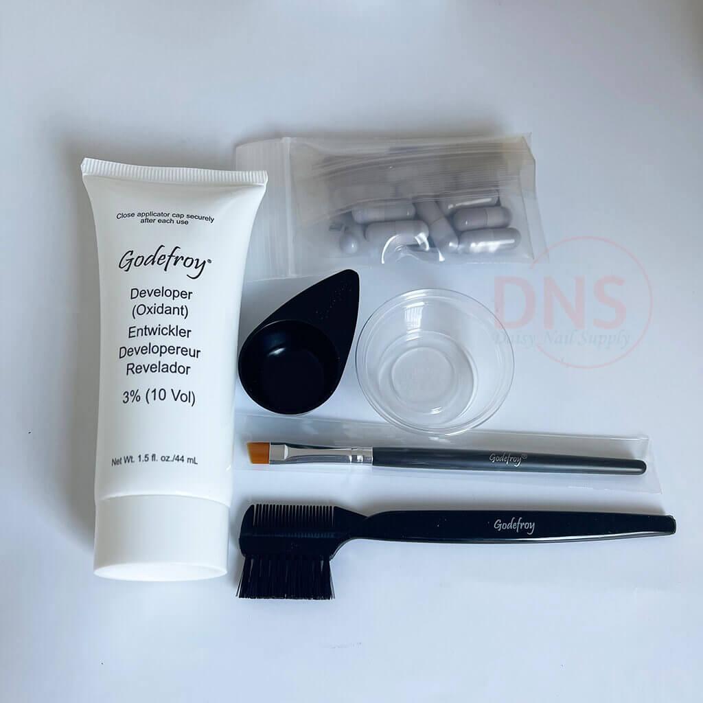 Godefroy Tint Kit for Spot Coloring 20 Applications - Medium Brown