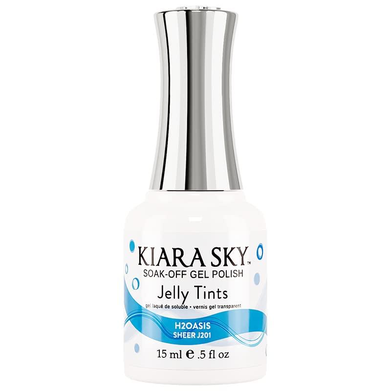 Kiara Sky Soak Off Gel Jelly Tint - H2Oasis Sheer J201