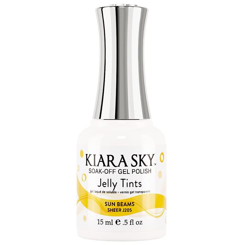 Kiara Sky Soak Off Gel Jelly Tint - Sun Beams Sheer J205
