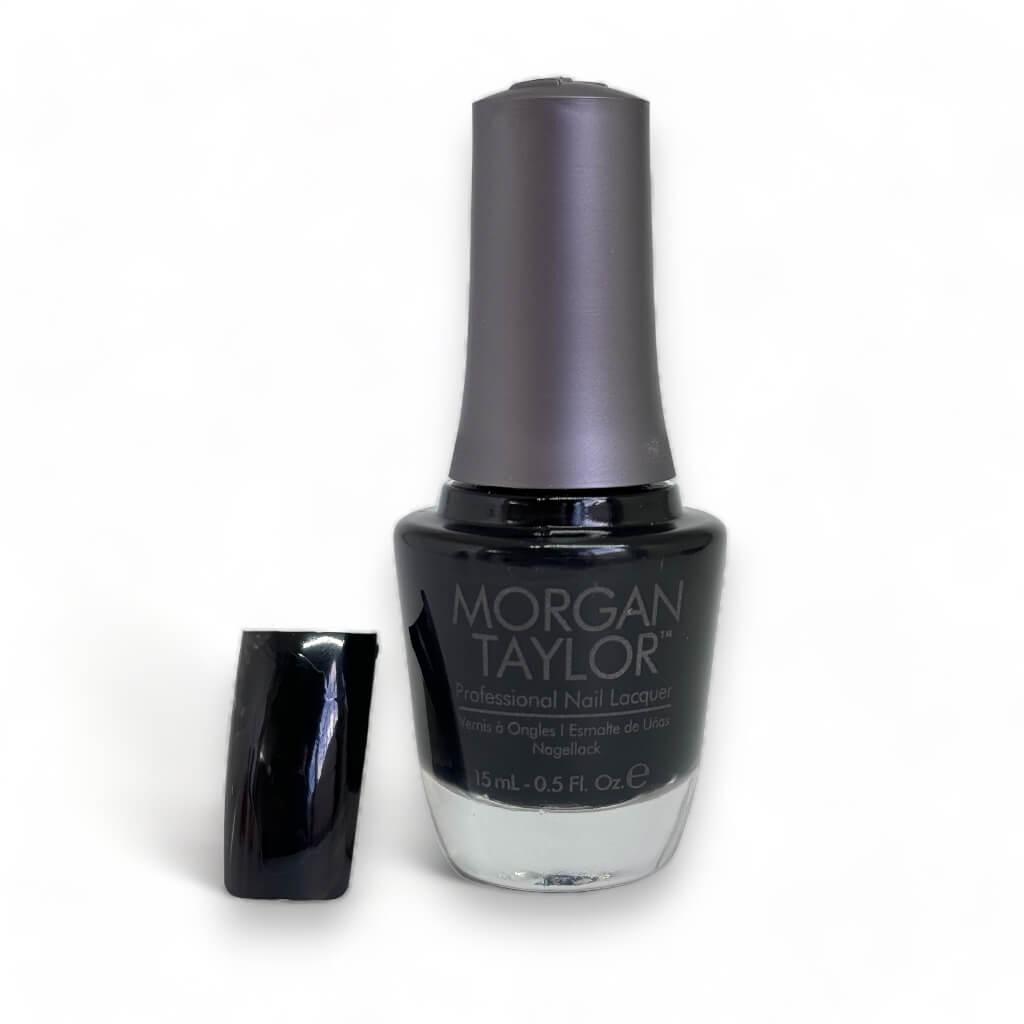Morgan Taylor Nail Polish, Little Black Dress - 0.5 oz bottle Morgan Taylor Nail Polish, Little Black Dress - 0.5 oz bottle