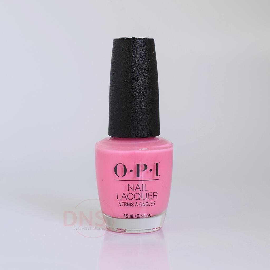OPI Nail Lacquer 0.5 oz - NL P002 Makeout-side