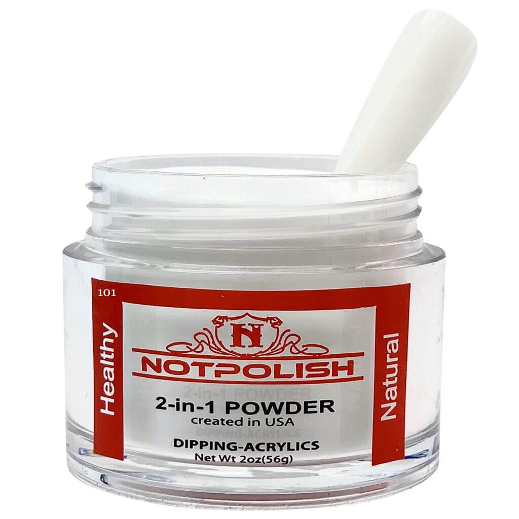 NotPolish Dip Powder OG 101 Milky WhiteNotPolish Dip Powder 2 Oz - OG 101 Milky White