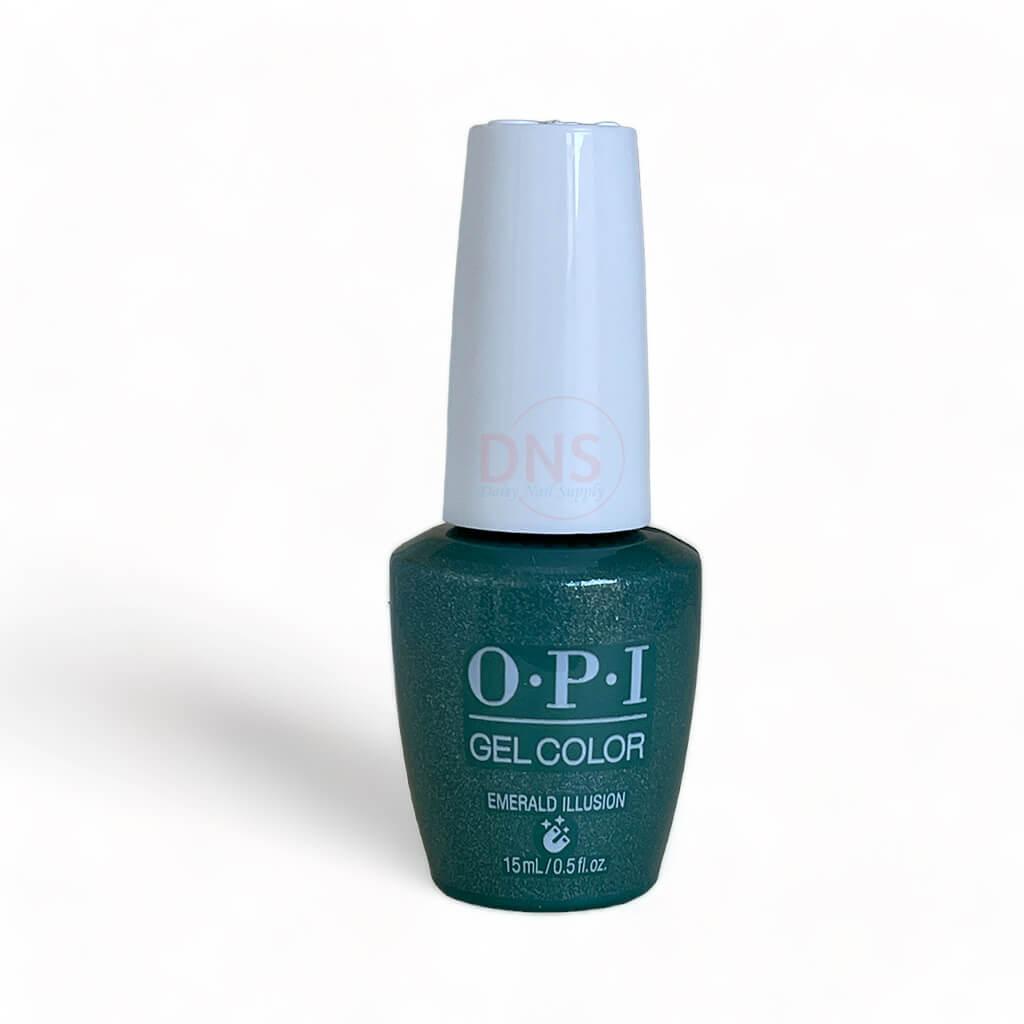 OPI Soak Off Gel Polish 0.5 Oz - GC E09 Emerald Illusion