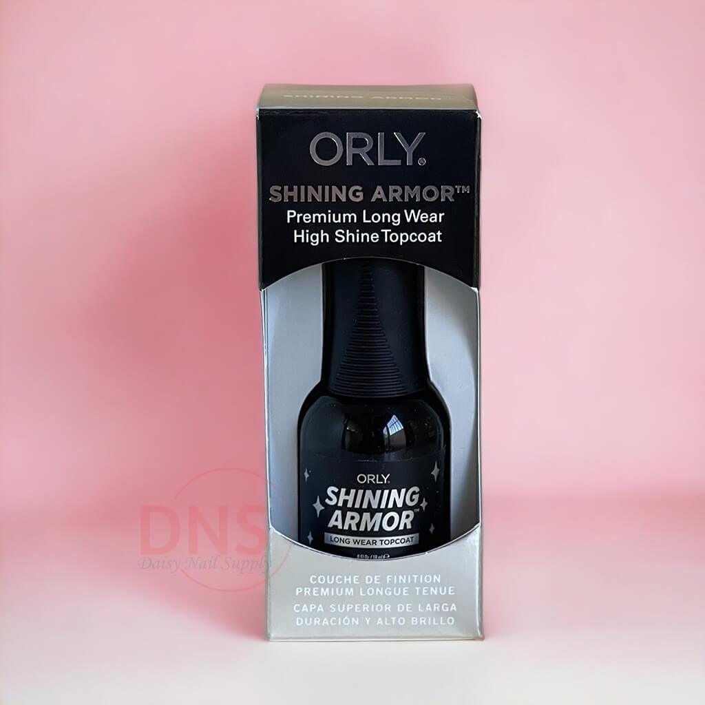 Orly Shining Armor Premium Long Wear High Shine Top Coat 0.6 Oz
