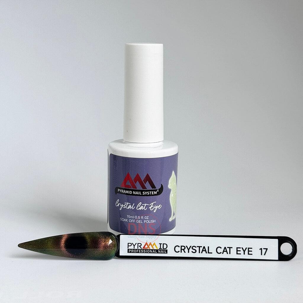 Pyramid Soak Off Gel Crytal Cat Eye 0.5 oz #17