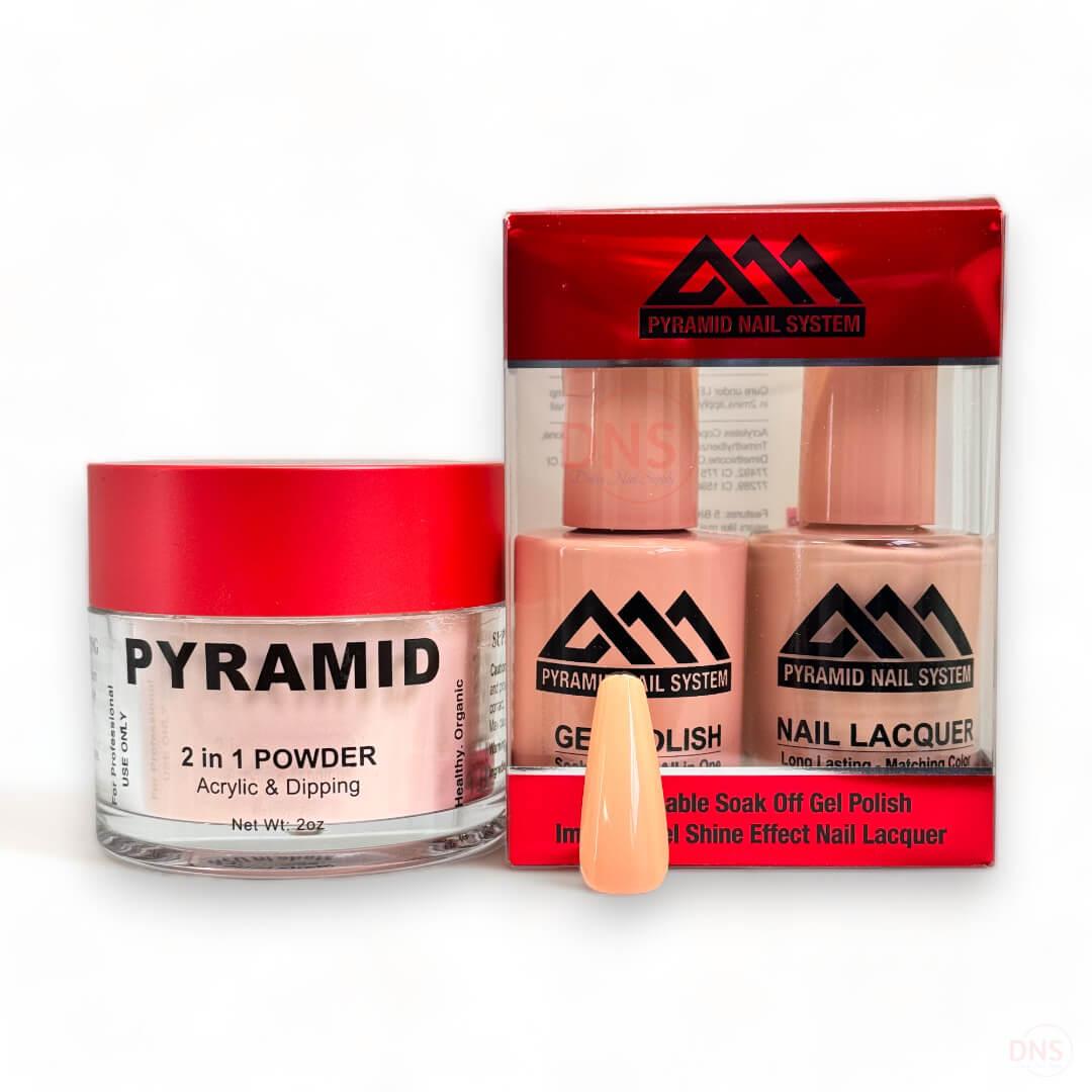 Pyramid Trio Gel + Lacquer + Dip Powder # 725
