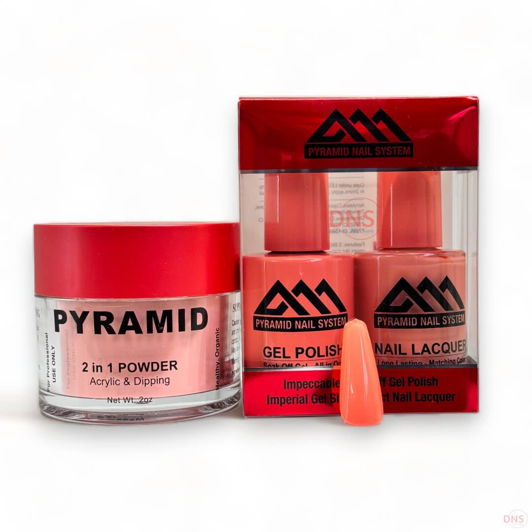 Pyramid Trio Gel + Lacquer + Dip Powder # 727