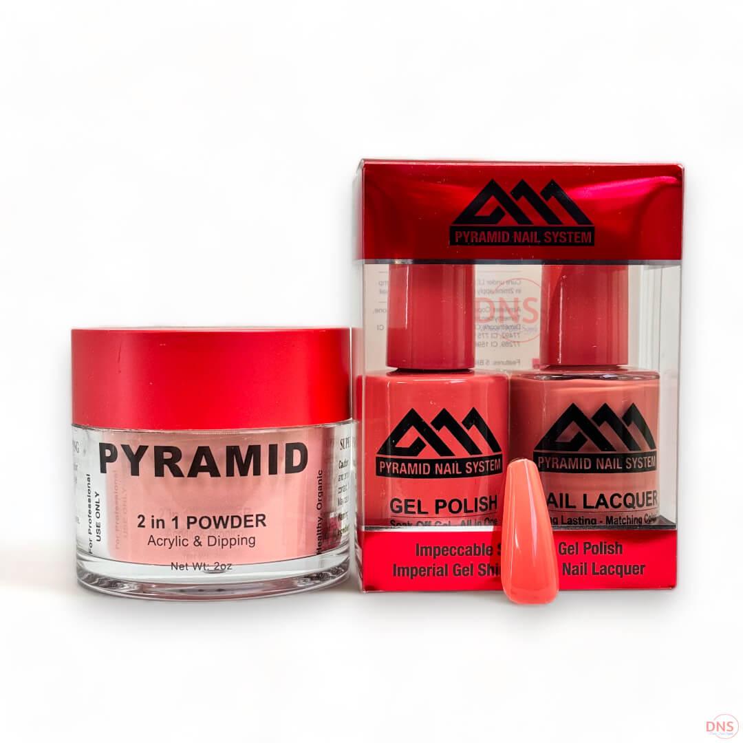 Pyramid Trio Gel + Lacquer + Dip Powder # 728