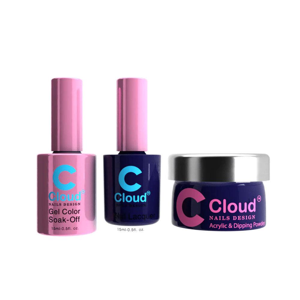 Chisel Cloud Trio Gel + Lacquer + Dip Powder #113