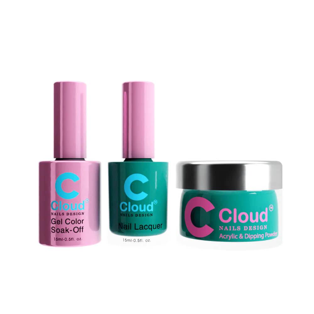 Chisel Cloud Trio Gel + Lacquer + Dip Powder #44