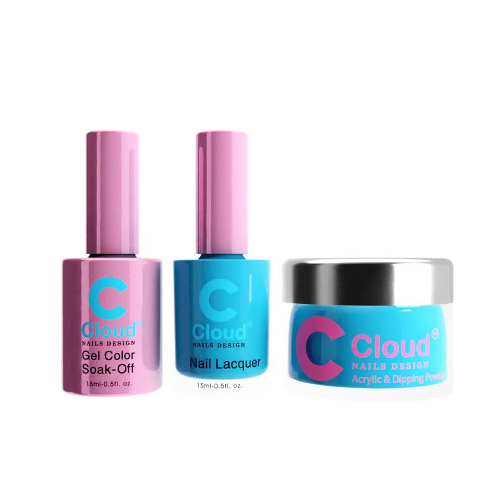 Chisel Cloud Trio Gel + Lacquer + Dip Powder #45