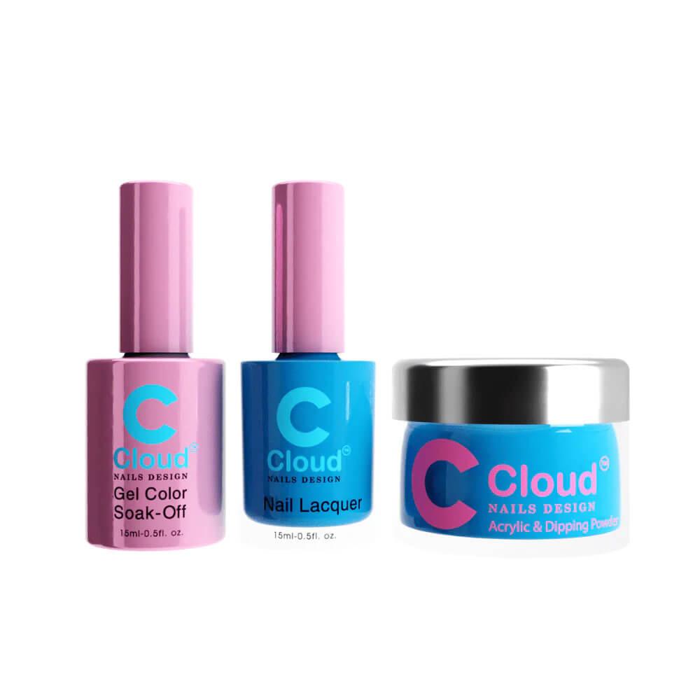 Chisel Cloud Trio Gel + Lacquer + Dip Powder #46