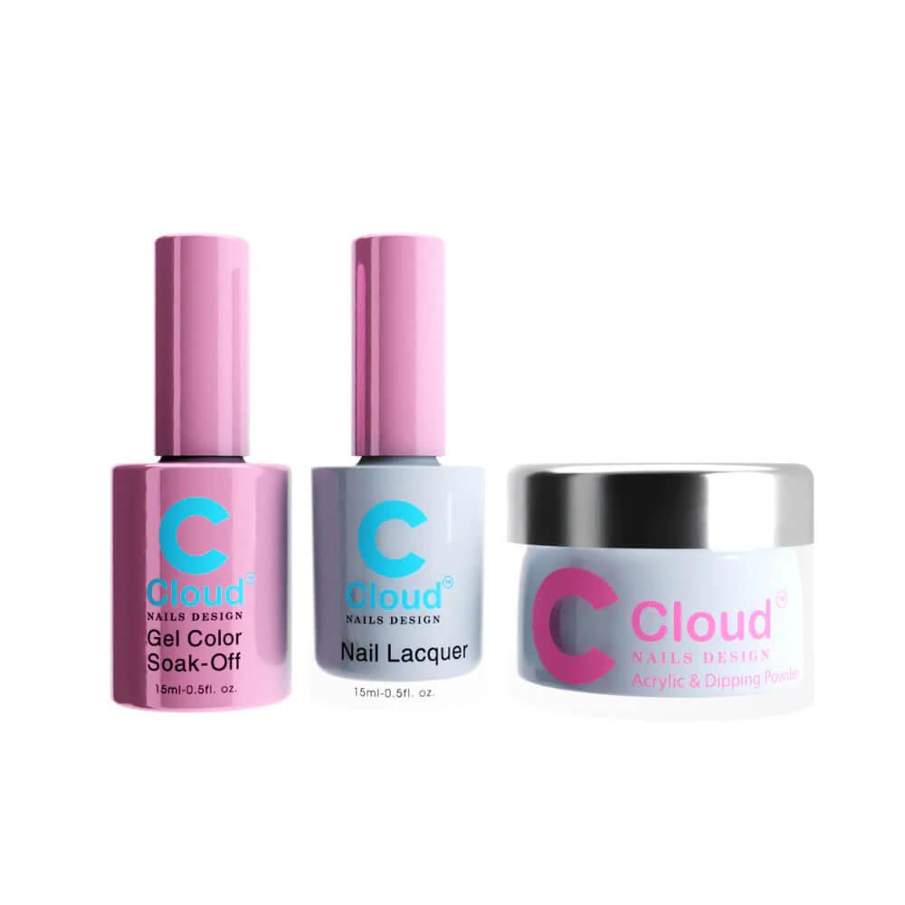Chisel Cloud Trio Gel + Lacquer + Dip Powder #49
