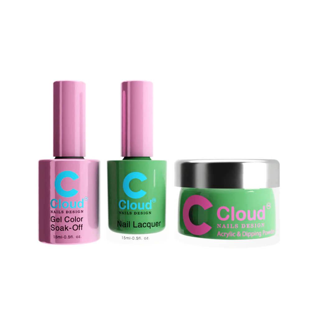 Chisel Cloud Trio Gel + Lacquer + Dip Powder #50
