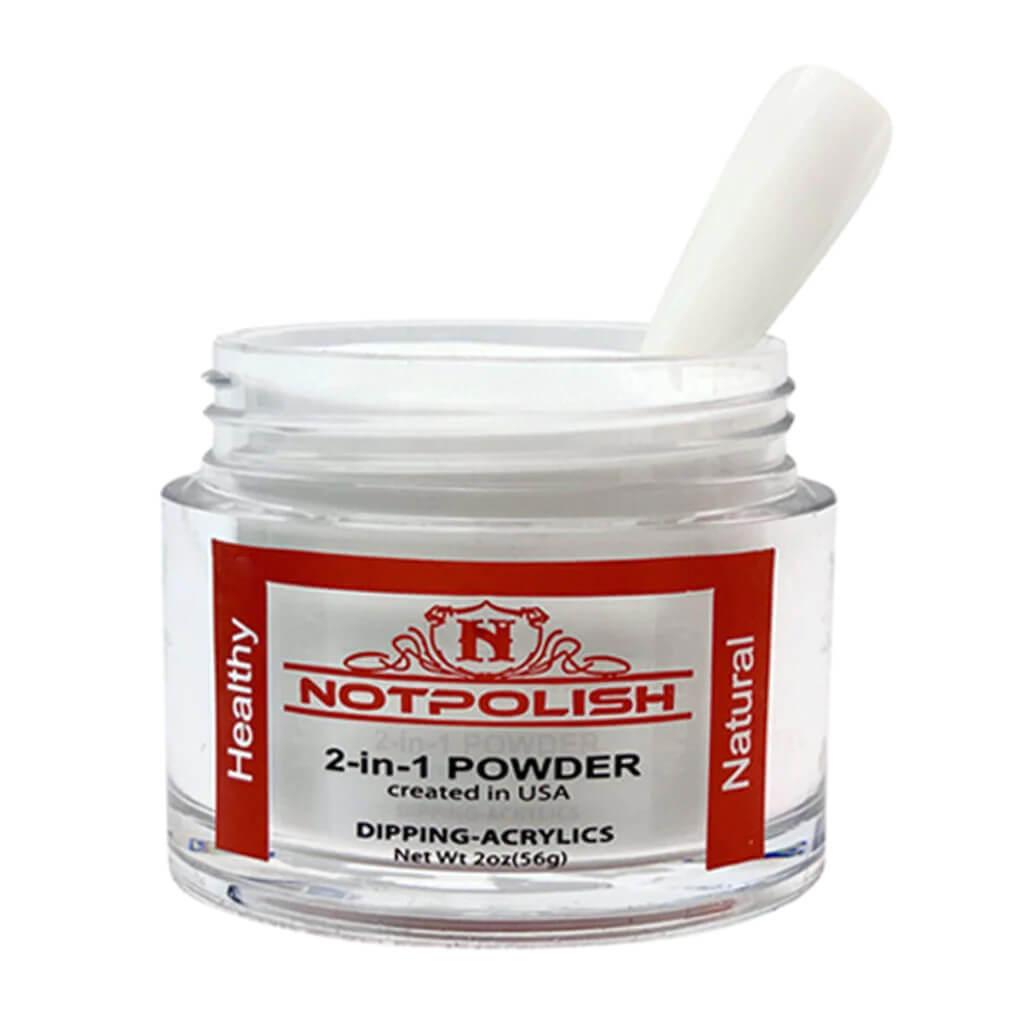 NotPolish Dip Powder 2 Oz - 02 White