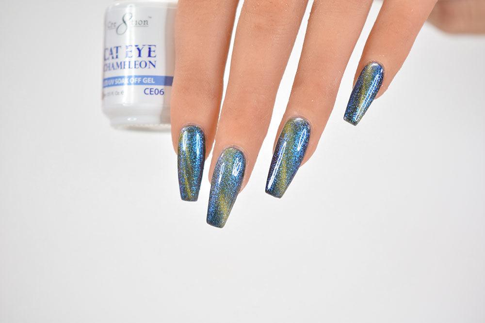 Cre8tion Cat Eye Chameleon UV/LED Soak Off Gel 0.5 Fl oz. CE06