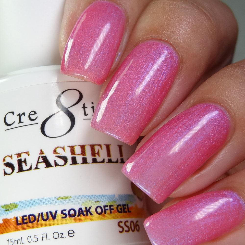 Cre8tion Seashell Soak Off Gel UV/LED 0.5 Fl oz - SS06