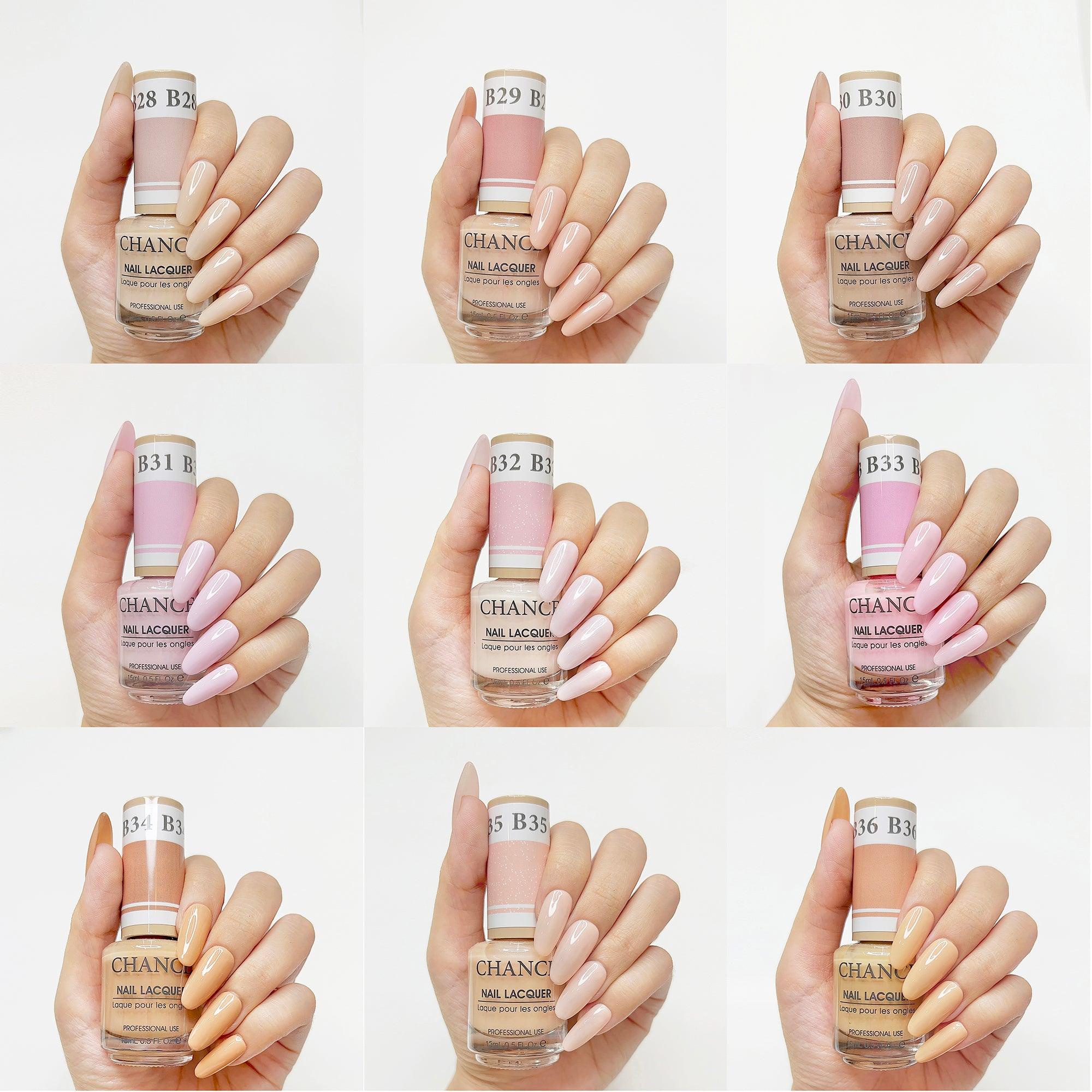 Chance DUO Gel & Lacquer Matching  Full Set 36 Colors (B01-->B36)