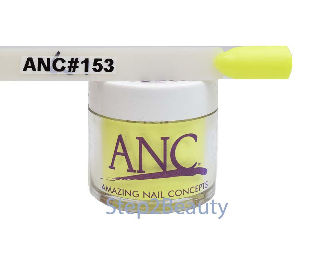 ANC Dip Powder 1 oz - #153 Neon Yellow