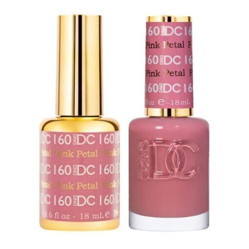 DND DC - Gel Polish & Matching Nail Lacquer Set - #160 Pink Petal