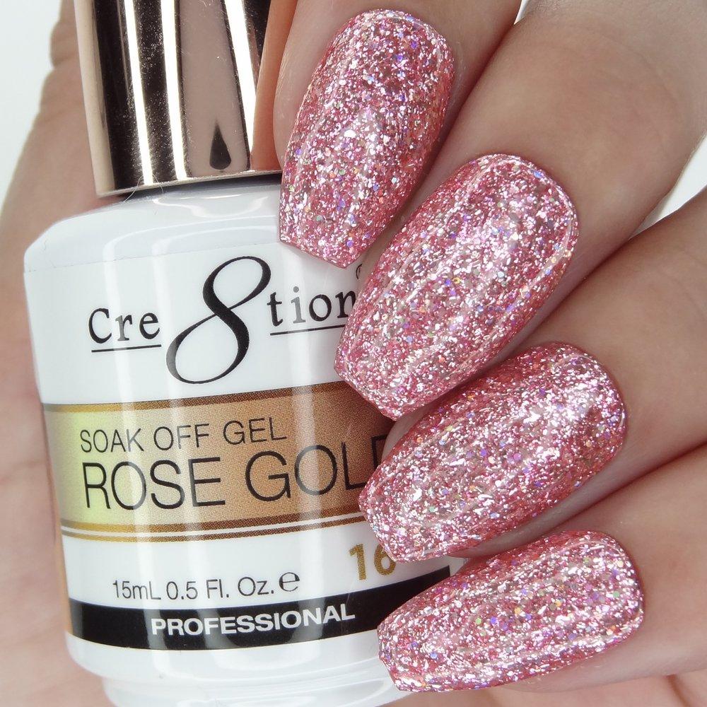 Cre8tion Soak Off Gel Rose Gold Collection 0.5 Oz - #16