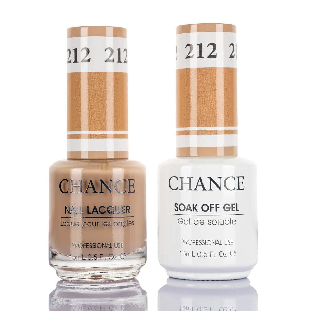 Chance Duo Gel & Matching Lacquer 0.5oz - Set of 5 colors (211 - 213 - 341 - 212 - 215)