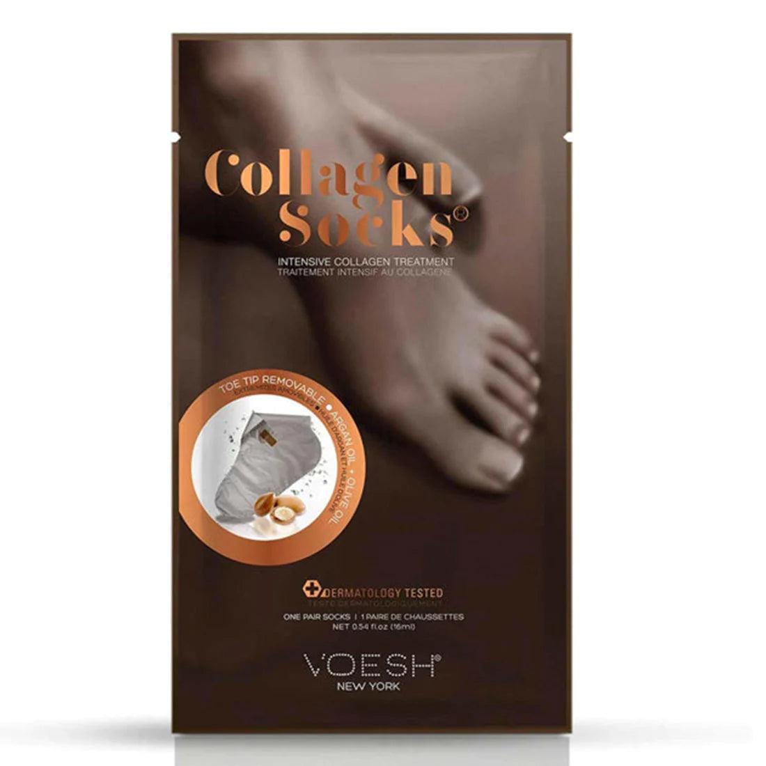 VOESH Collagen Socks - With Argan Oil + Olive Oil (Pack of 6 Pairs)