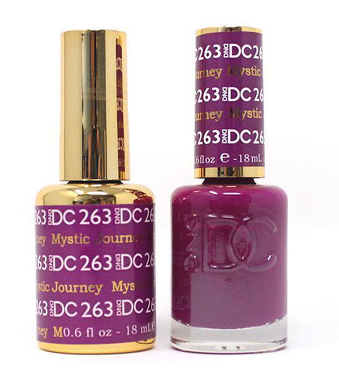 DND DC - Gel Polish & Matching Nail Lacquer Set - #263 MYSTIC JOURNEY