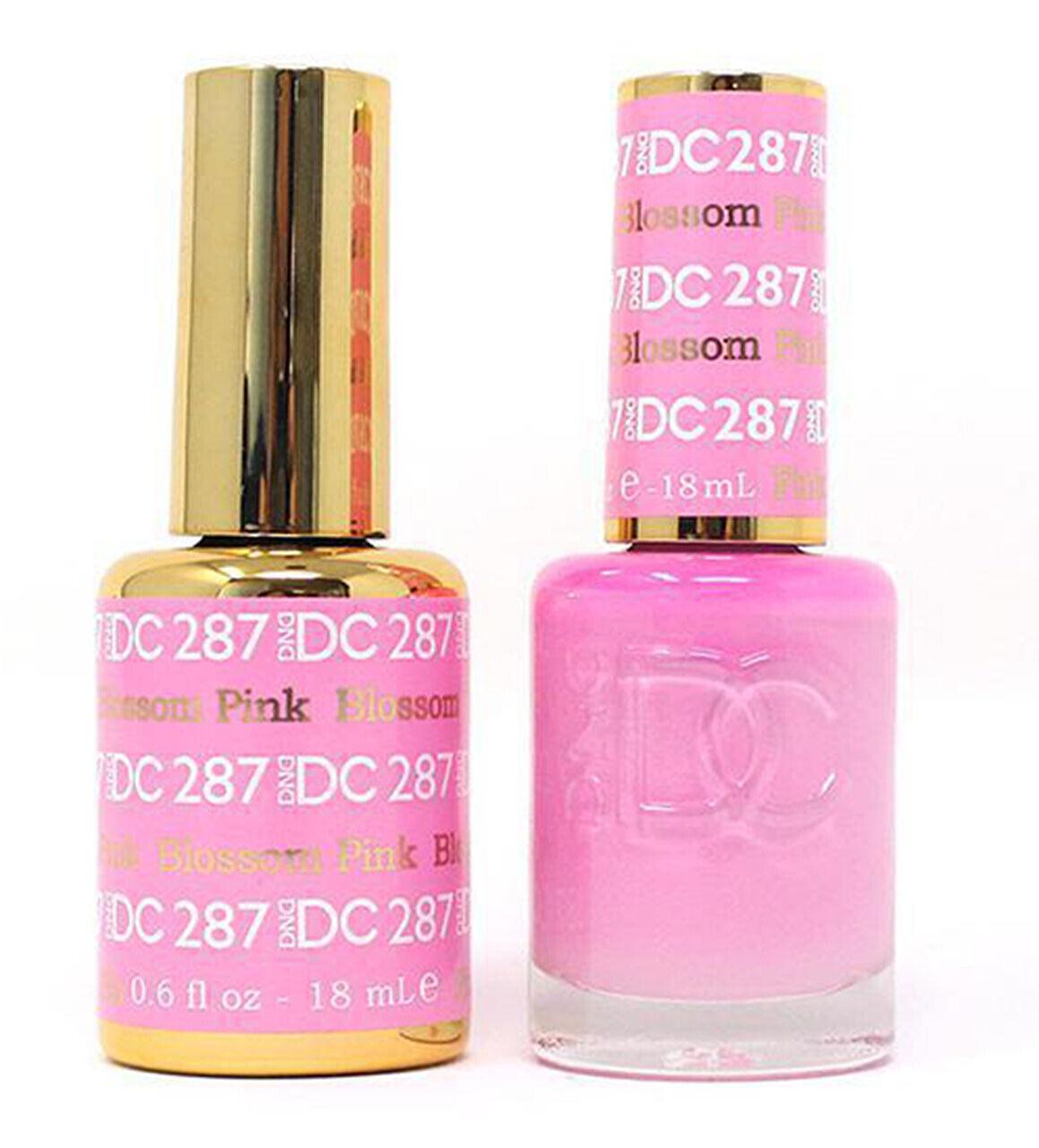 DND DC - Gel Polish & Matching Nail Lacquer Set - #287 BLOSSOM PINK