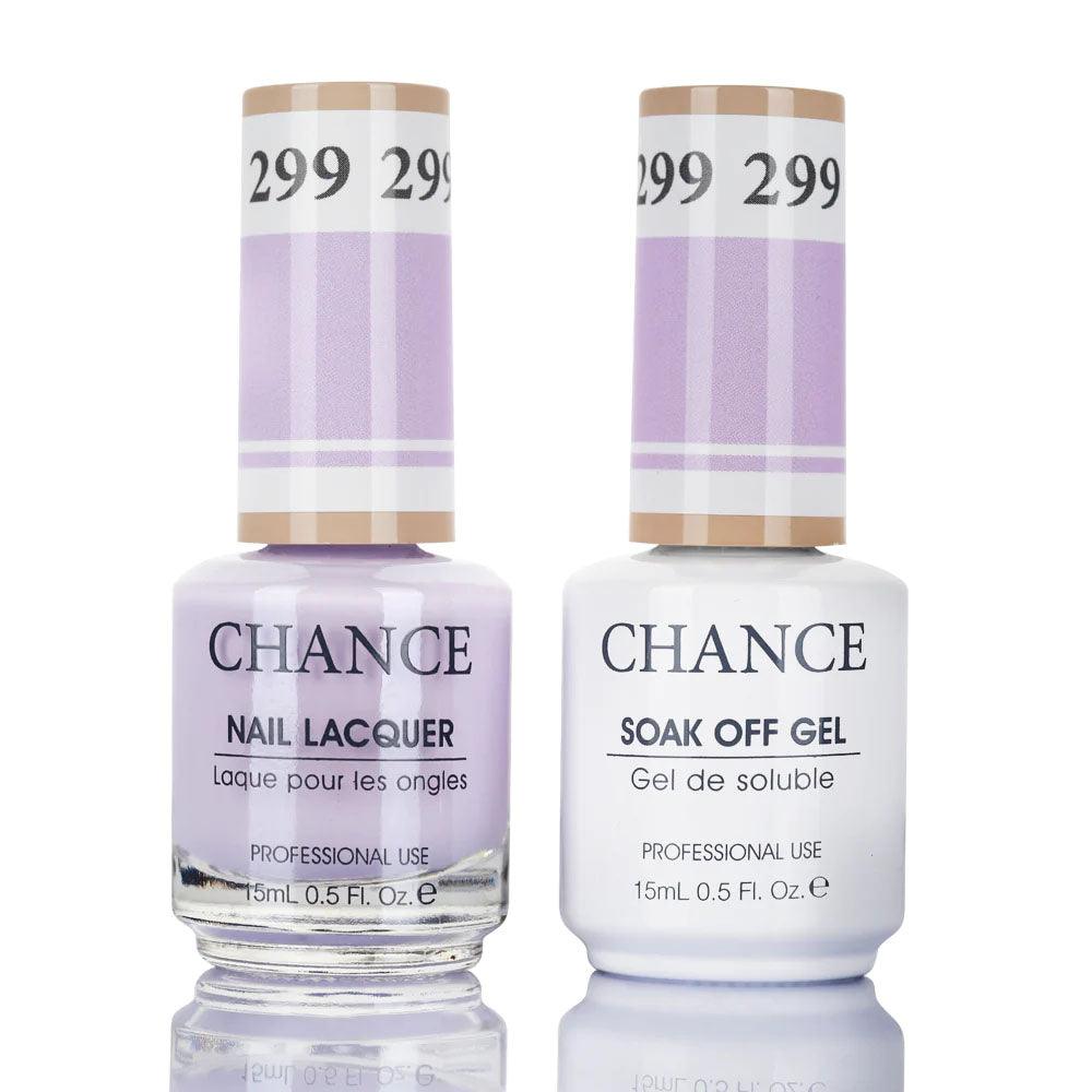 Chance Duo Gel & Matching Lacquer 0.5oz - Set of 5 colors (297 - 346 - 300 - 299 - 298)