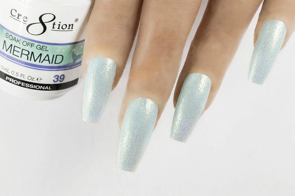 Cre8tion Soak Off Gel - Mermaid Collection #39