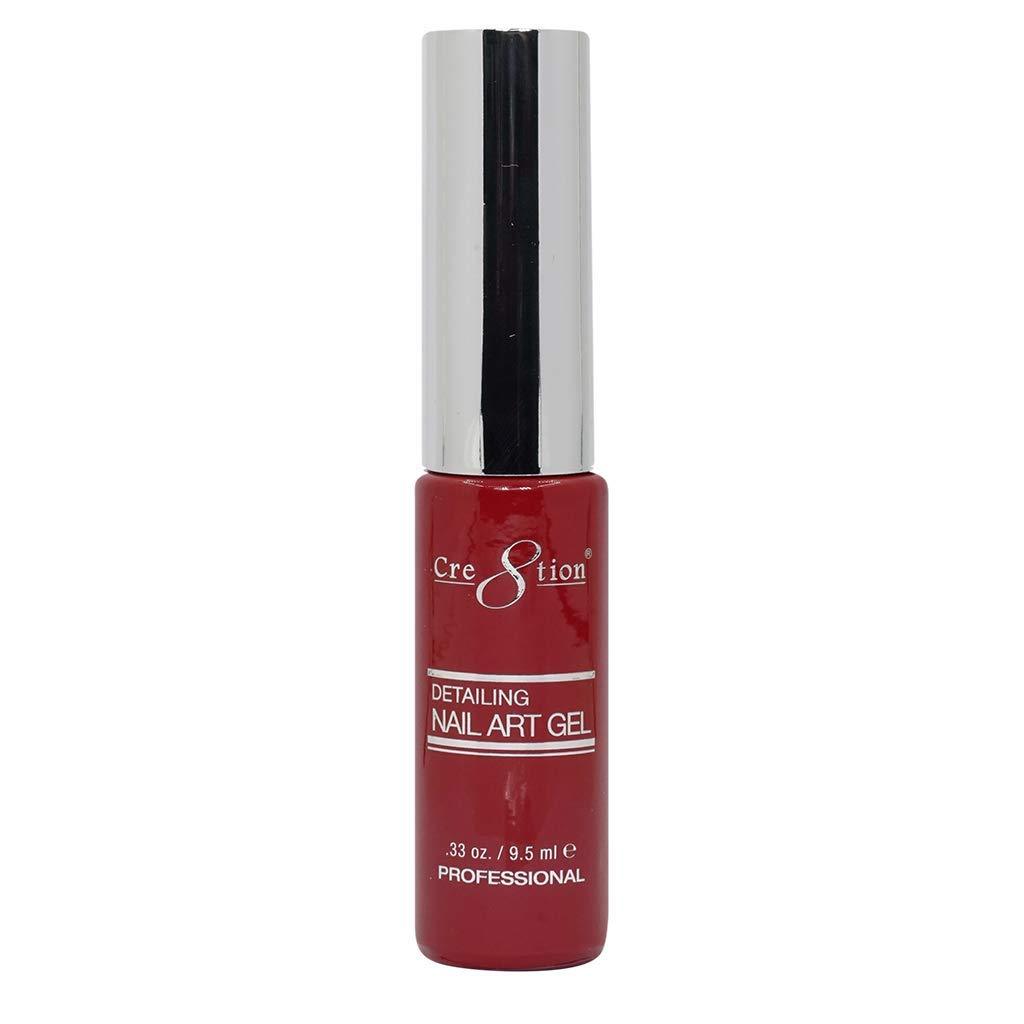 Cre8tion Detailing Nail Art Gel .33 Oz - #03 Red