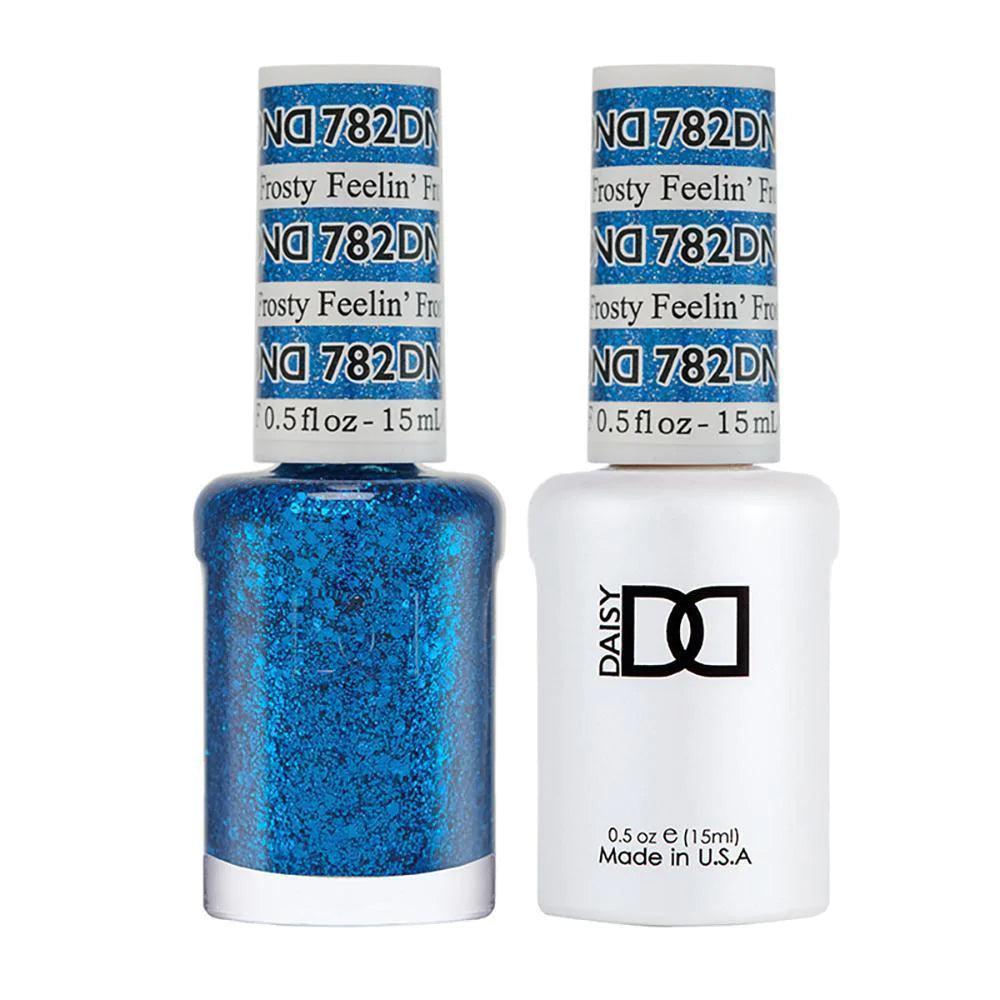 DND Duo Gel Polish & Matching Nail Lacquer #782 Feelin’ Frosty