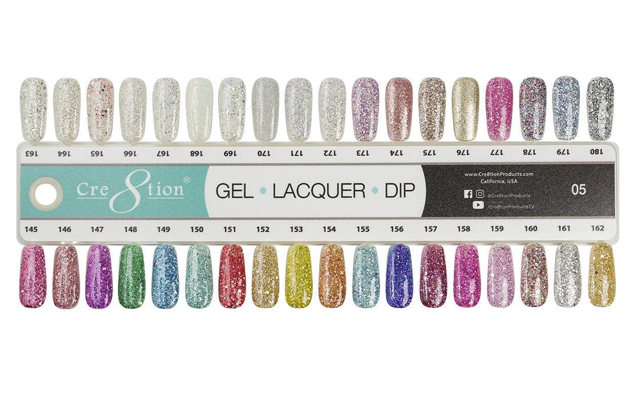 Cre8tion Soak Off Gel & Matching Nail Lacquer Set | 05 Plum Wine