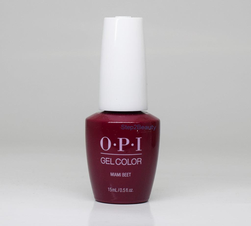 OPI Soak Off Gel Polish 0.5 Oz - GC B78 Miami Beet