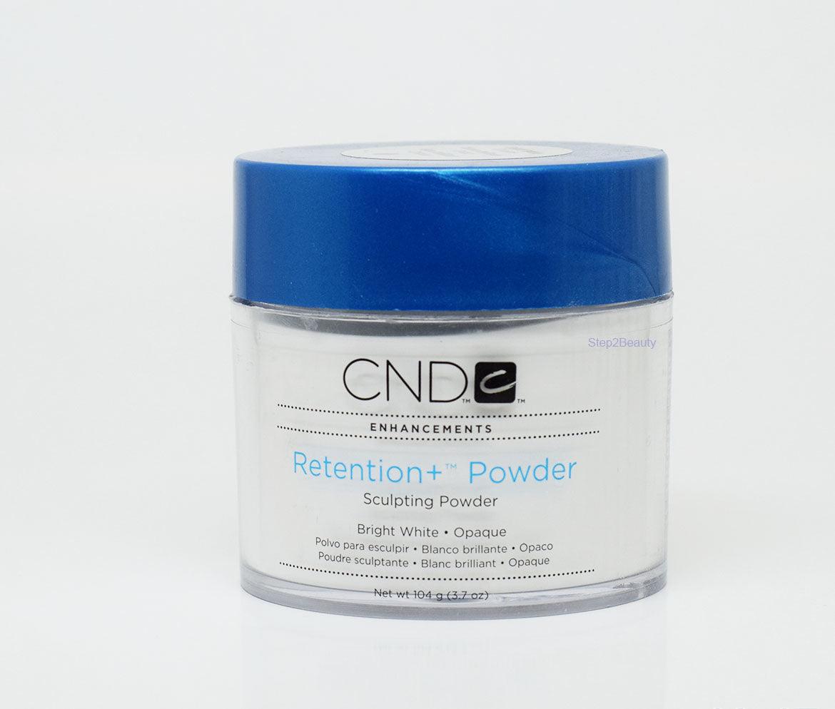 CND Enhancement Sculpting Powder - Retention+ - Bright White Opaque 3.7 oz