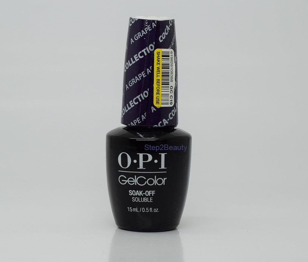 OPI Soak Off Gel Polish 0.5 Oz - GC C19 a Grape Affair