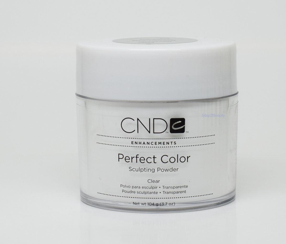 CND Enhancement Sculpting Powder - Perfect Color - CLEAR 3.7 oz