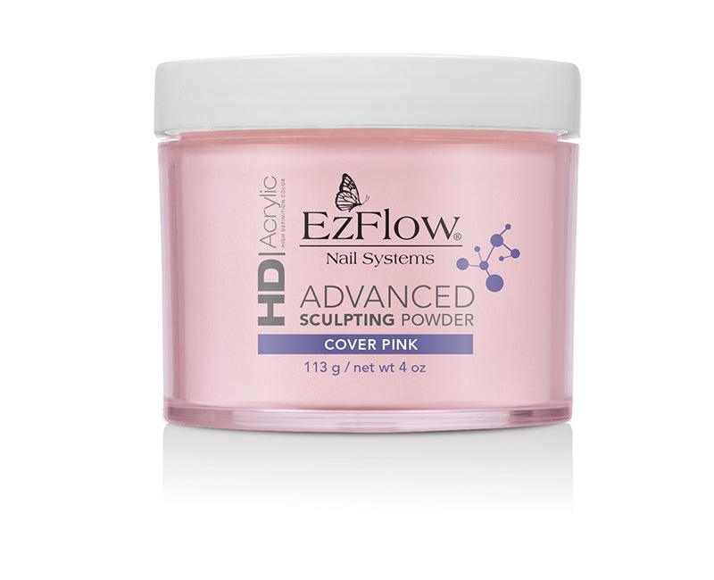 EzFlow HD Acrylic advanced Sculpting Powder - 4 oz Cover Pink