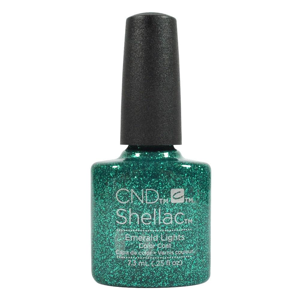 CND Shellac UV Soak off Gel Polish 0.25 oz | Emerald Lights