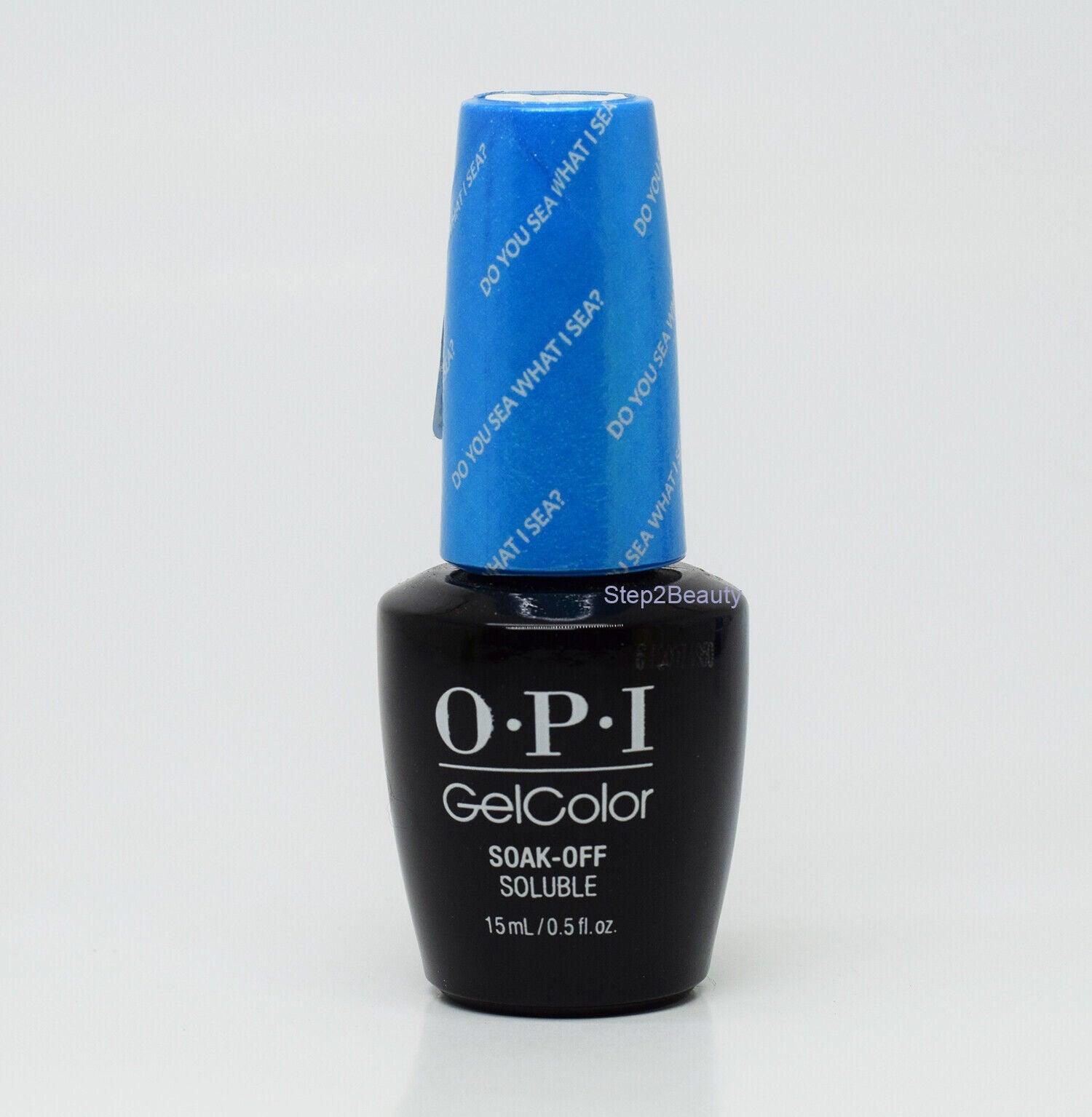 OPI Soak Off Gel Polish 0.5 Oz - GC F84 Do You Sea What I Sea
