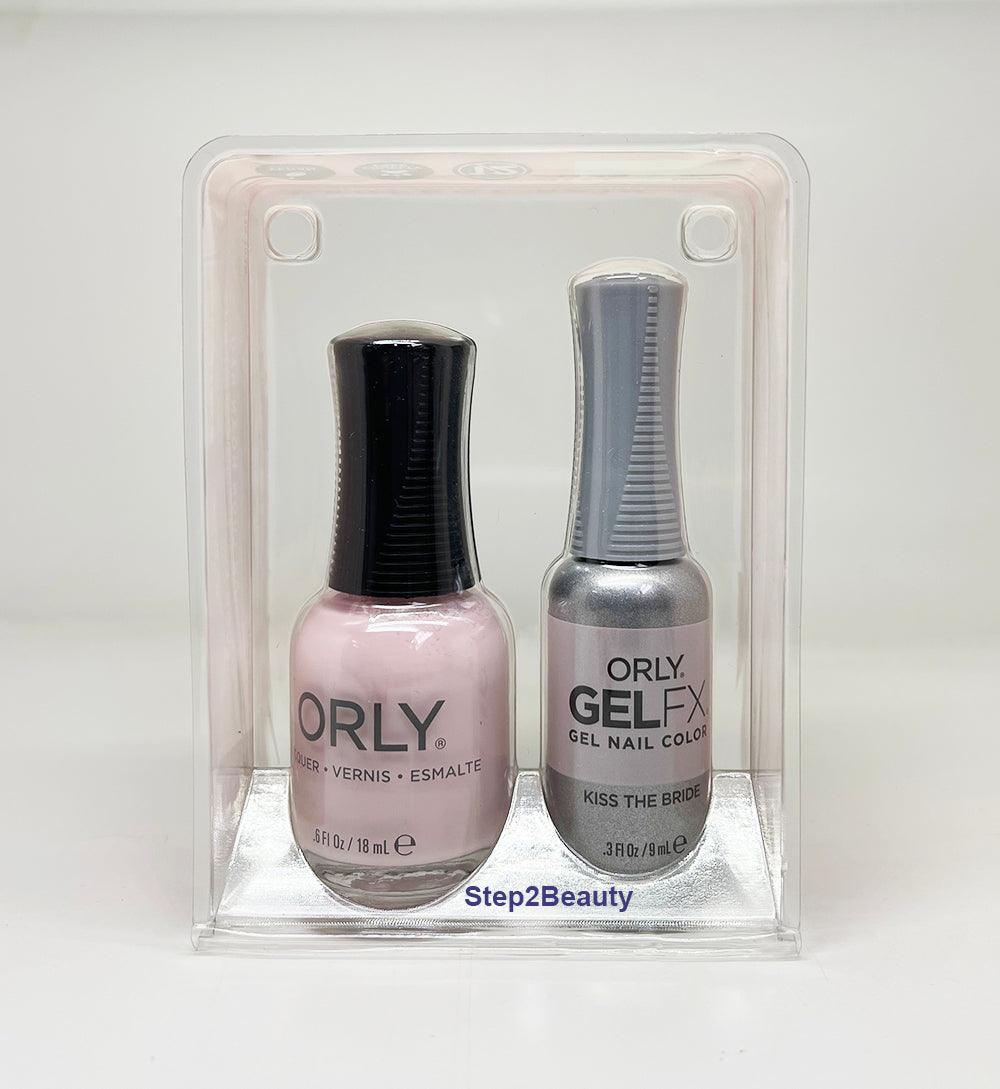 Orly Duo Perfect Pair Lacquer .6 Oz + GelFX .3 Oz - Kiss The Bride