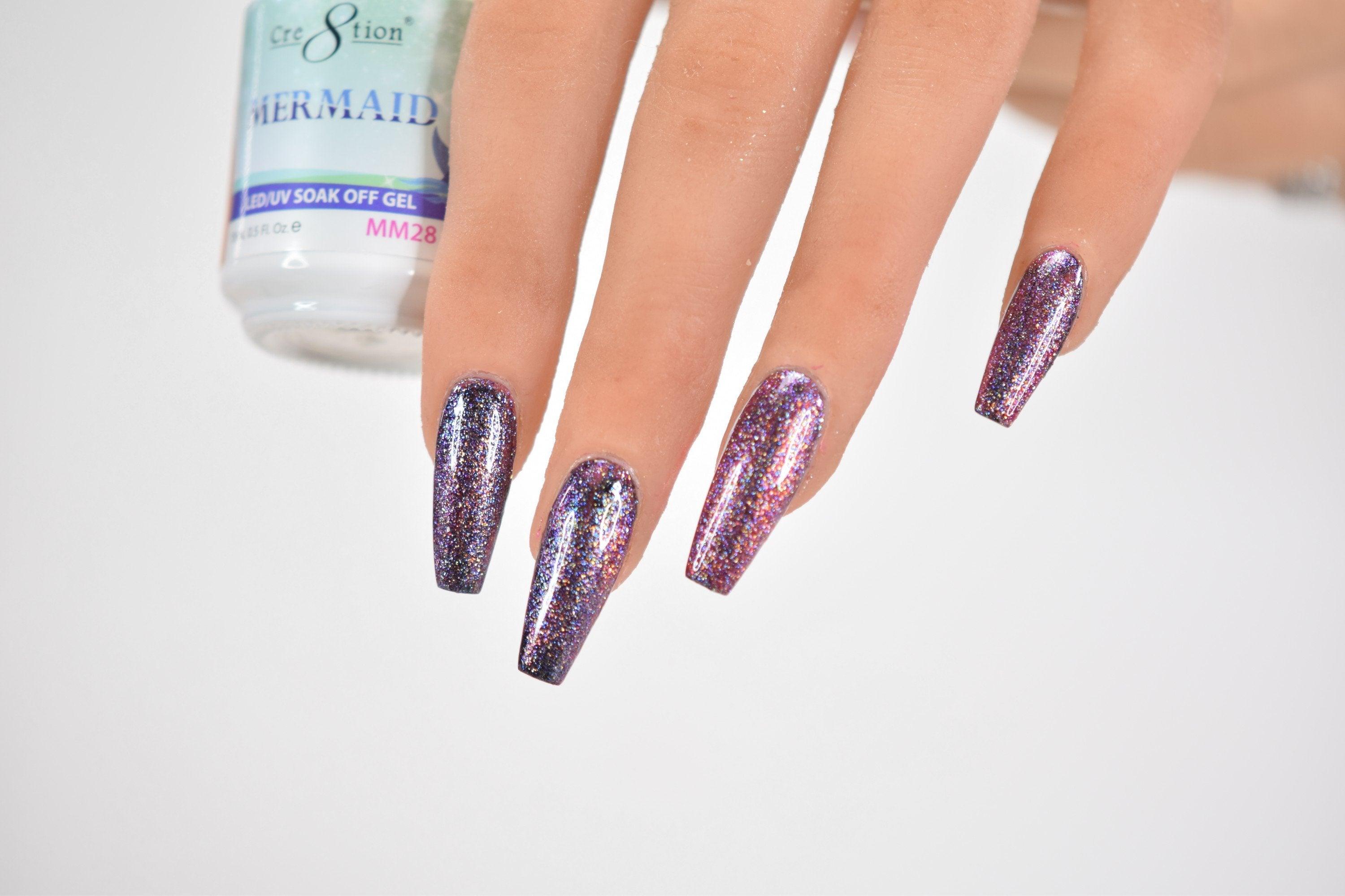 Cre8tion Soak Off Gel - Mermaid Collection #28