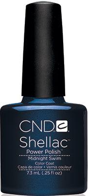 CND Shellac UV Soak off Gel Polish 0.25 oz | Midnight Swim