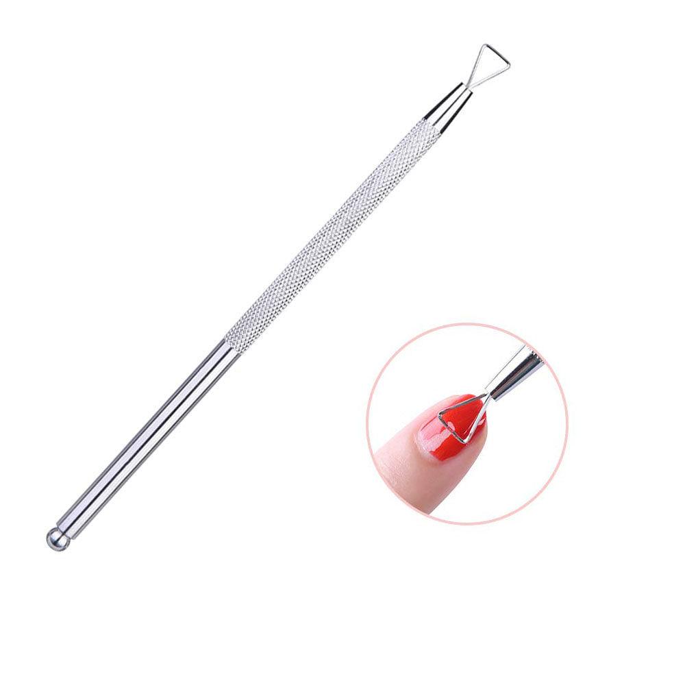 Triangle Cuticle Pusher Peeler Scraper Remove Gel Nail Polish